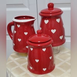 Terramoto Ceramic YOU CHOOSE Canisters Or Pitcher